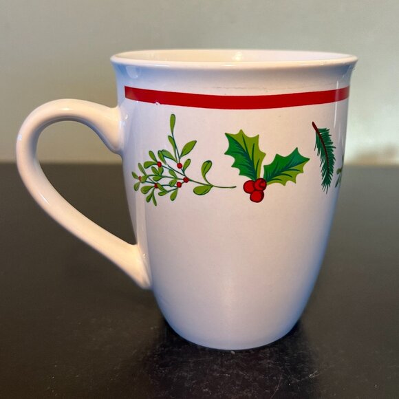 Set of 5 Vintage ROYAL NORFOLK Christmas Holly Leaves & Berries and Mistletoe - Picture 2 of 10